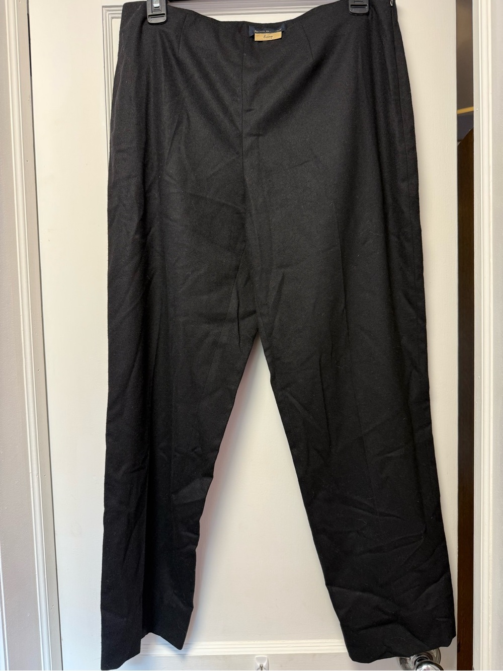Piazza Sempione Black Cropped Dress Pants